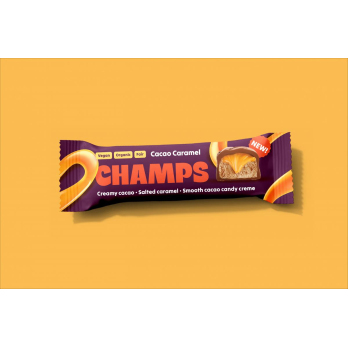 CHAMPS Schoko Karamell Riegel, 43 g Stück