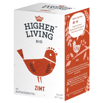 Higher Living Zimt, 2,2 gr, 15 Btl Packung