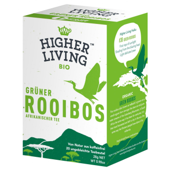 Higher Living Grüner Rooibos, 1,4 gr, 20 Btl Packu