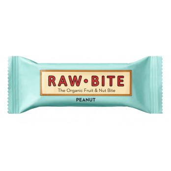RAW BITE Fruchtriegel Peanut, 50 gr Stück