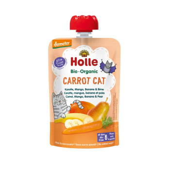 Holle Carrot Cat Karotte, Mango, Banane & Birne