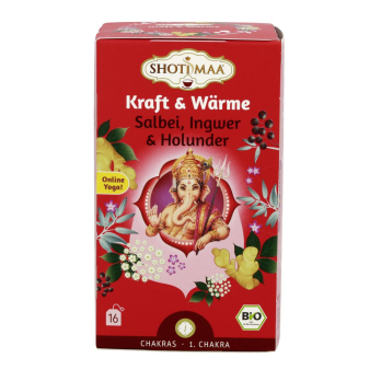 Shoti Maa KRAFT & WÄRME, Salbei, Ingwer & Holunder