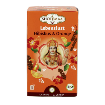 Shoti Maa LEBENSLUST, Hibiskus Orange, 2,0 gr, 16
