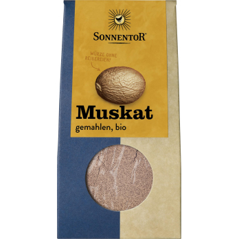 Sonnentor Muskat, gemahlen, 30 gr Packung