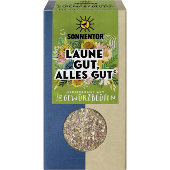 Sonnentor Laune gut, alles gut - Gewürz-Blüten-Zub