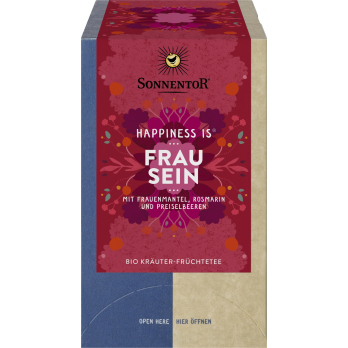 Sonnentor Happiness is... Frau sein, 1,7 gr, 18 Bt